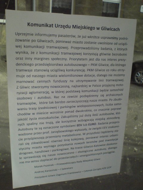 prowokacja anty-antytramwajowa